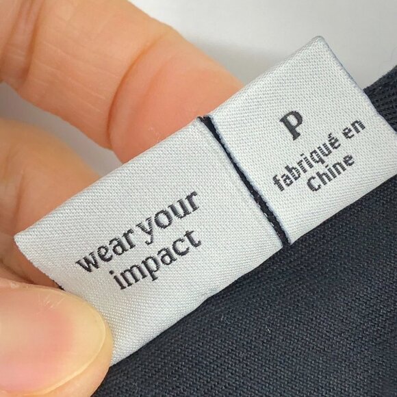 tentree Black Lightweight Tencel V-neck Surpliced / Wrap Blakely Jumpsuit S - Picture 7 of 14